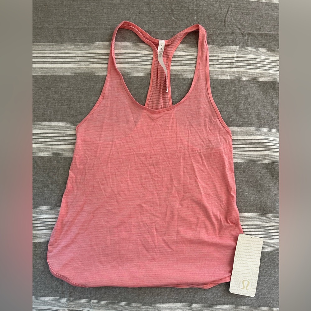 NWT Lululemon 105 singlet tank size 4